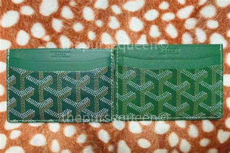 goyard replica card holder